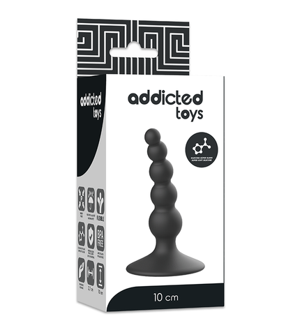 ADDICTED TOYS - PLUG SEXUEL ANAL 10 CM NOIR by ADDICTED TOYS