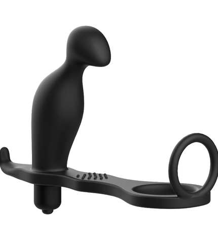ADDICTED TOYS - PLUG ANAL AVEC ANNEAU EN SILICONE NOIR 12 CM by ADDICTED TOYS