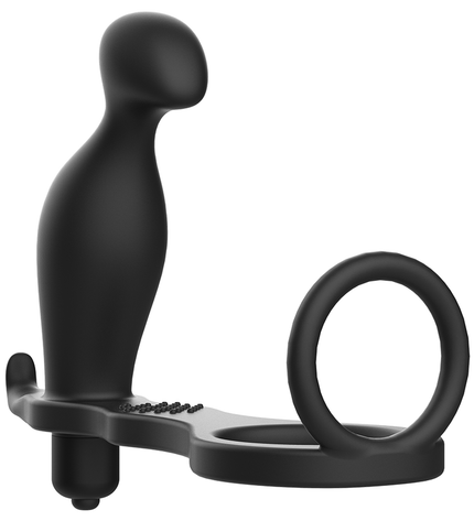 ADDICTED TOYS - PLUG ANAL AVEC ANNEAU EN SILICONE NOIR 12 CM by ADDICTED TOYS