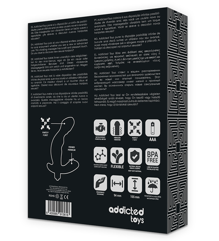 ADDICTED TOYS - STIMULATEUR ANAL PROSTATE RÉALISTE SILICONE P-SPOT VIBE by ADDICTED TOYS