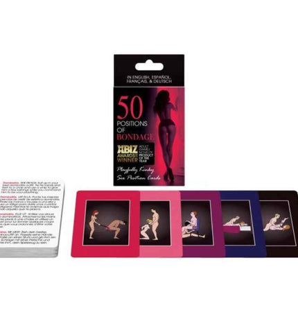 KHEPER GAMES - 50 POSITIONS DE CARTES BONDAGE